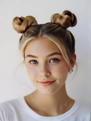 Space buns hairstyle for female | Hairpaca